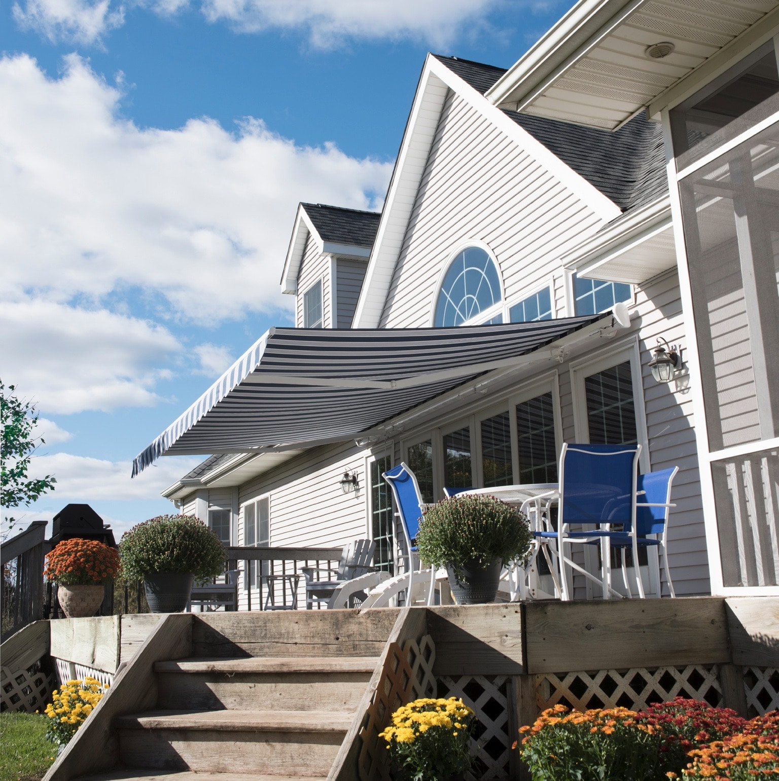 Motorized Awnings for Patios in McLean, VA by Tristate Screens